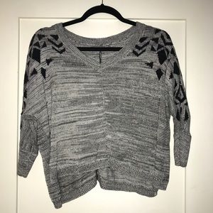 Grey Rubbish half sleeve sweater